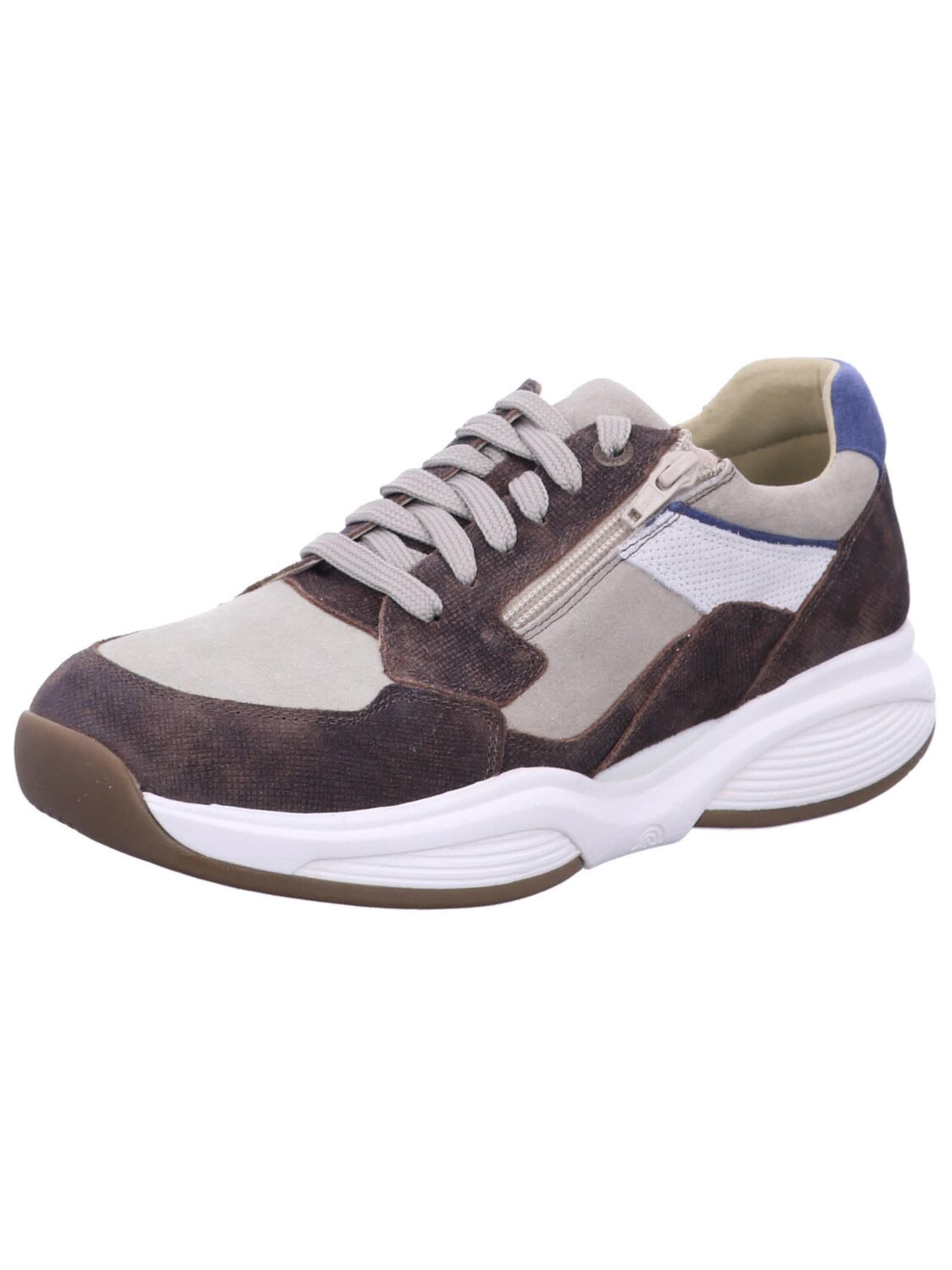 Xsensible Baskets basses 'Sneaker Low Herren 30088.2/301-HX Echtleder in braun' en 42 en marron, Vue avec produit