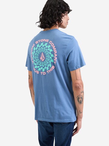 Volcom T-Shirt 'EASY ORBIT' in Blau: Vorderseite
