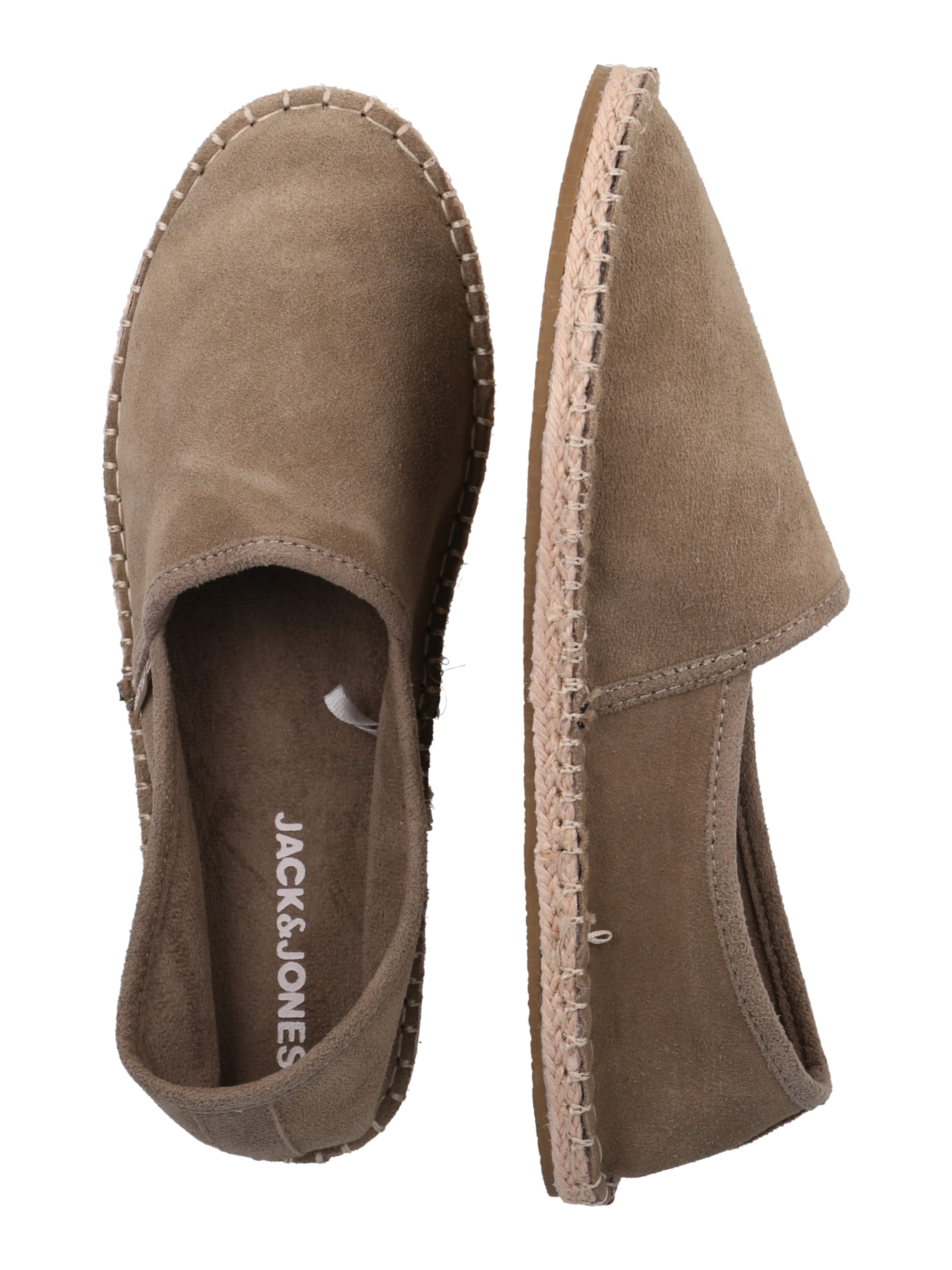 JACK \u0026 JONES Espadrilles in Dark Beige 