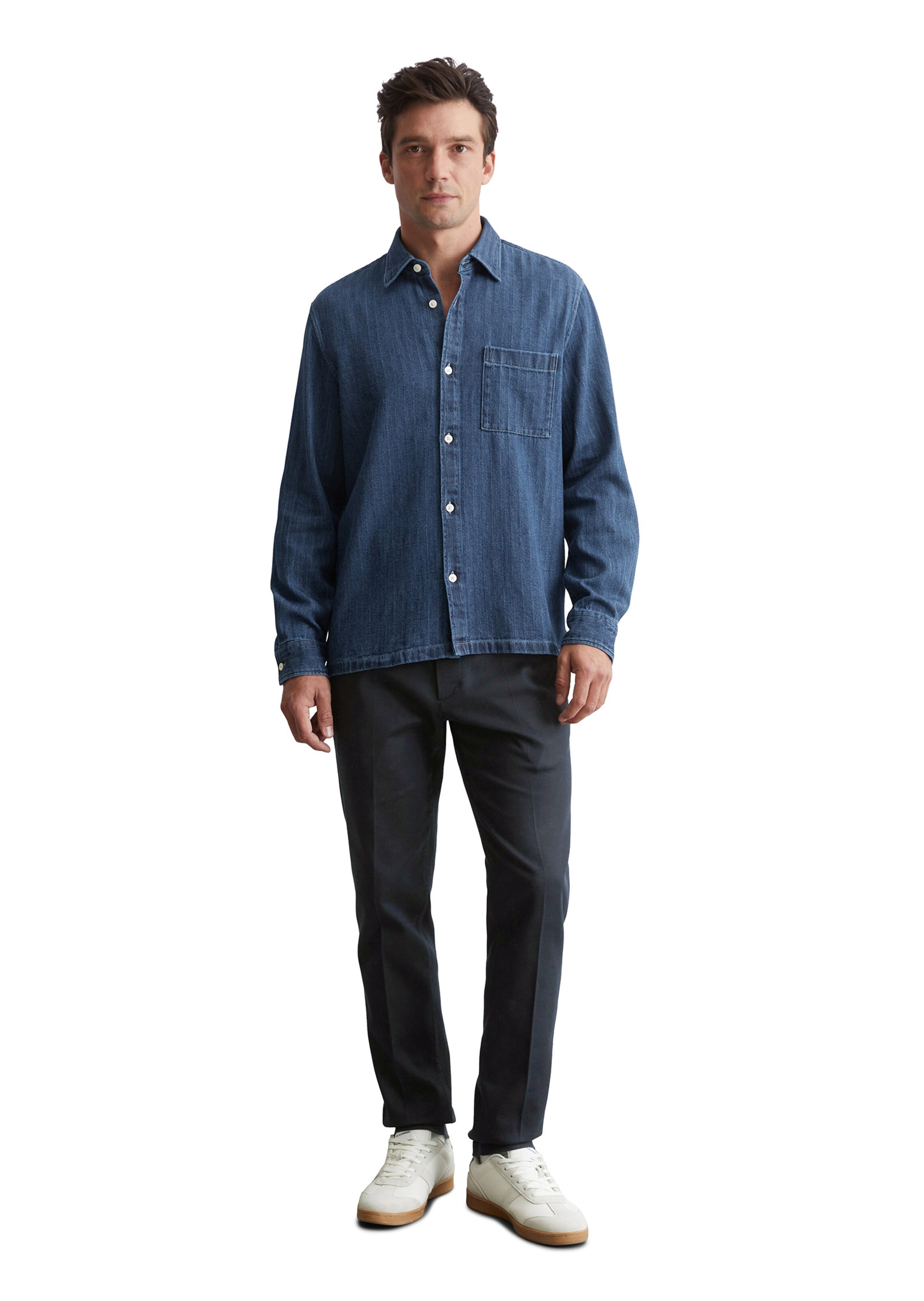 Marc O'Polo - Comfort Fit Camisa em azul