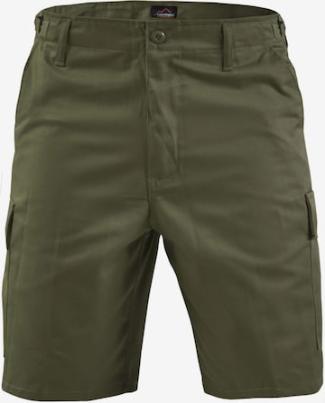 Pantalon fonctionnel 'Dasht' normani en vert : devant
