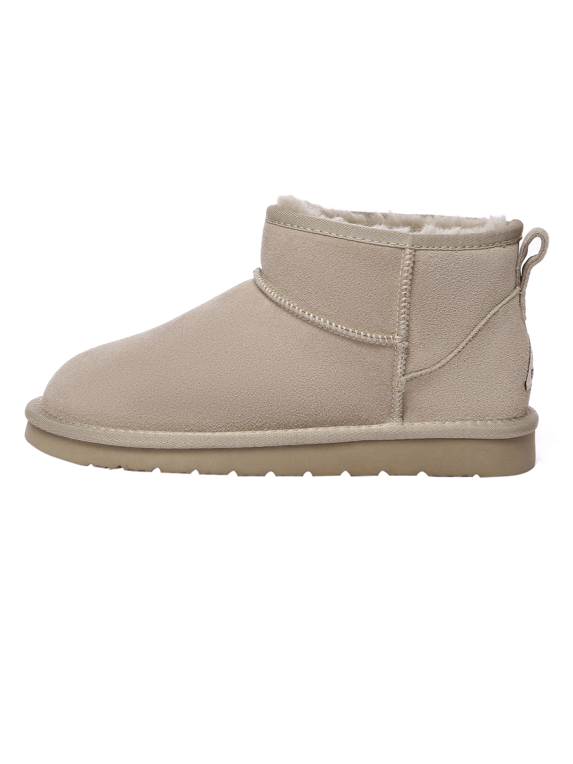 Everau Boots 'Finch' in Beige: Vorderseite