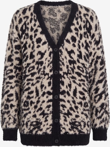 Volcom Strickjacke 'TIGARDI' in Beige: Vorderseite