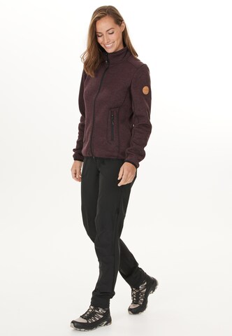 Whistler Regular Outdoor trousers 'Saldon' in Black