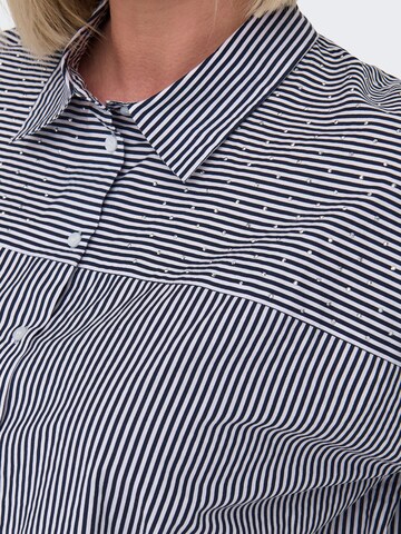ONLY Carmakoma Blouse 'CARKARIN ' in Blauw