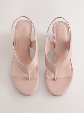 Next - Chinelos de dedo 'Forever Comfort' em bege