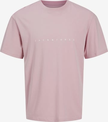 T-Shirt 'JJEStar' JACK & JONES en rose : devant
