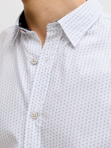 JACK & JONES - Ajuste regular Camisa en blanco