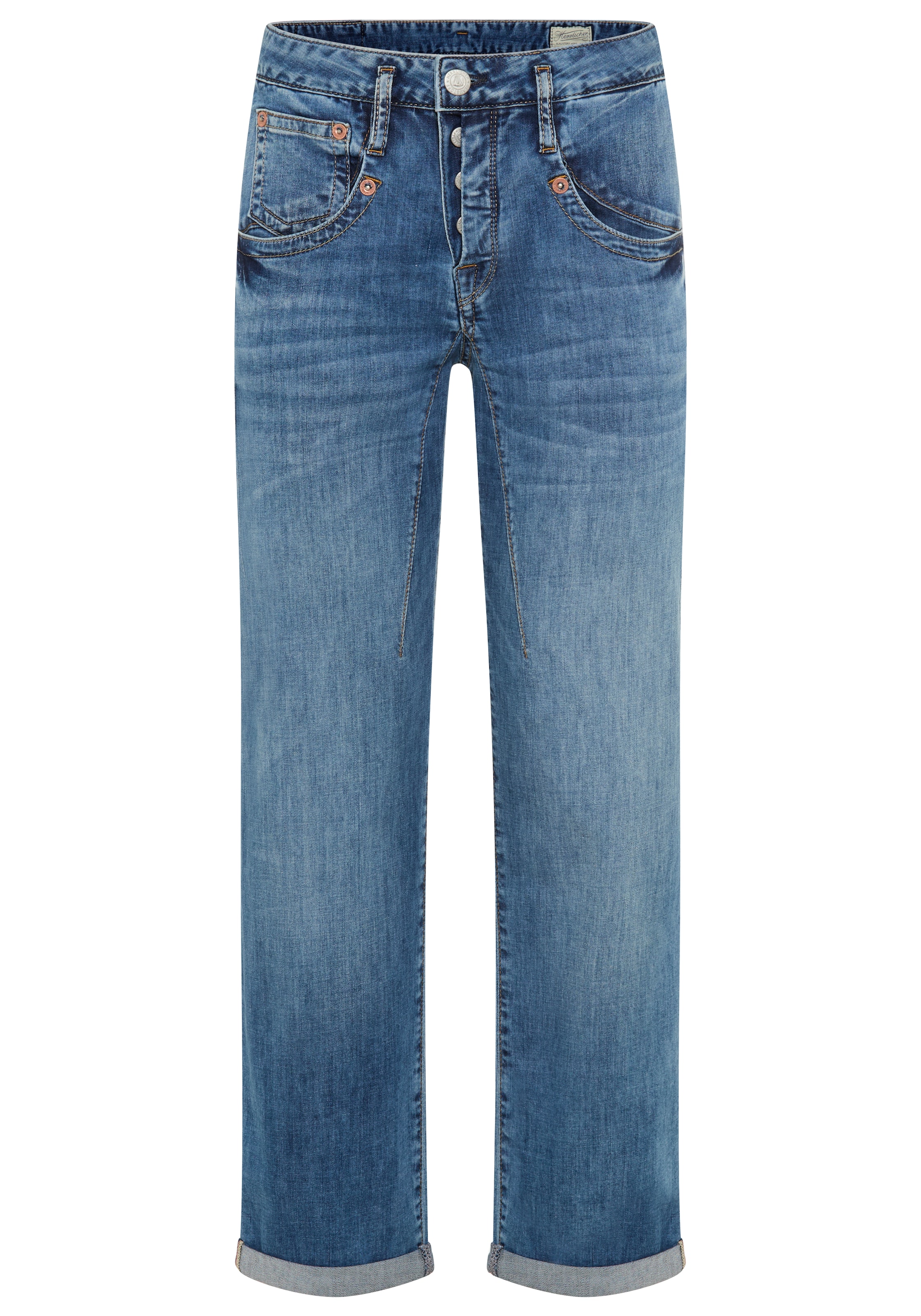 Herrlicher Regular Jeans in Blue: front