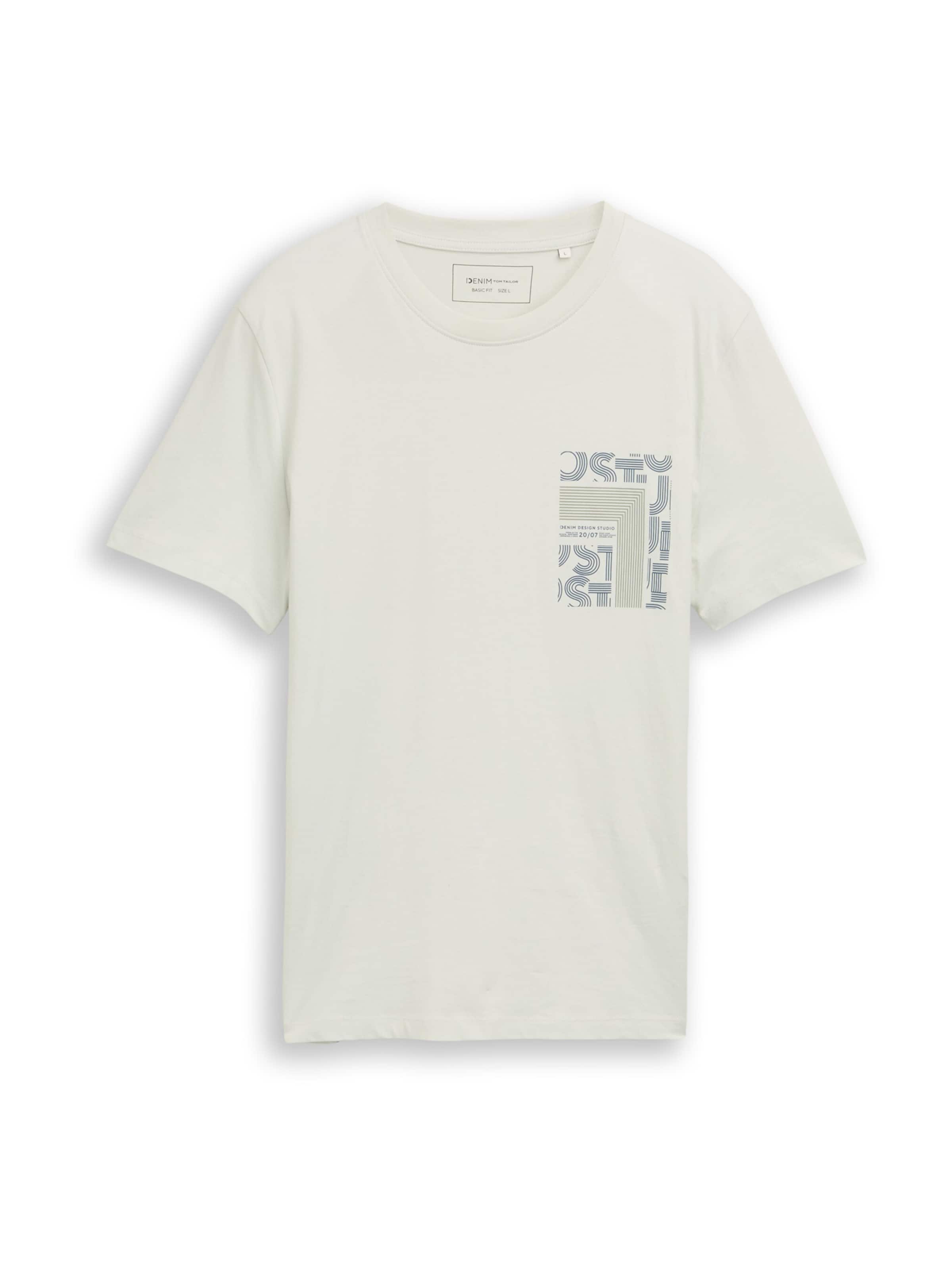 TOM TAILOR DENIM - Camiseta en verde: frente