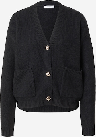 ABOUT YOU Knit Cardigan 'Thea' in Black: front