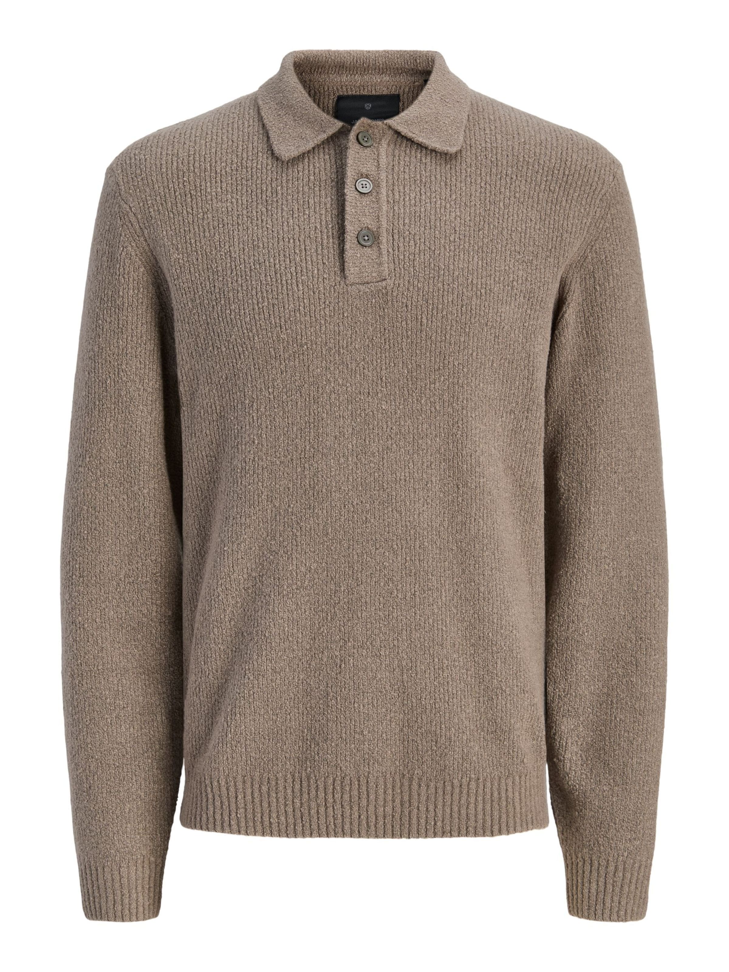 JACK & JONES Sweater in Grey: front