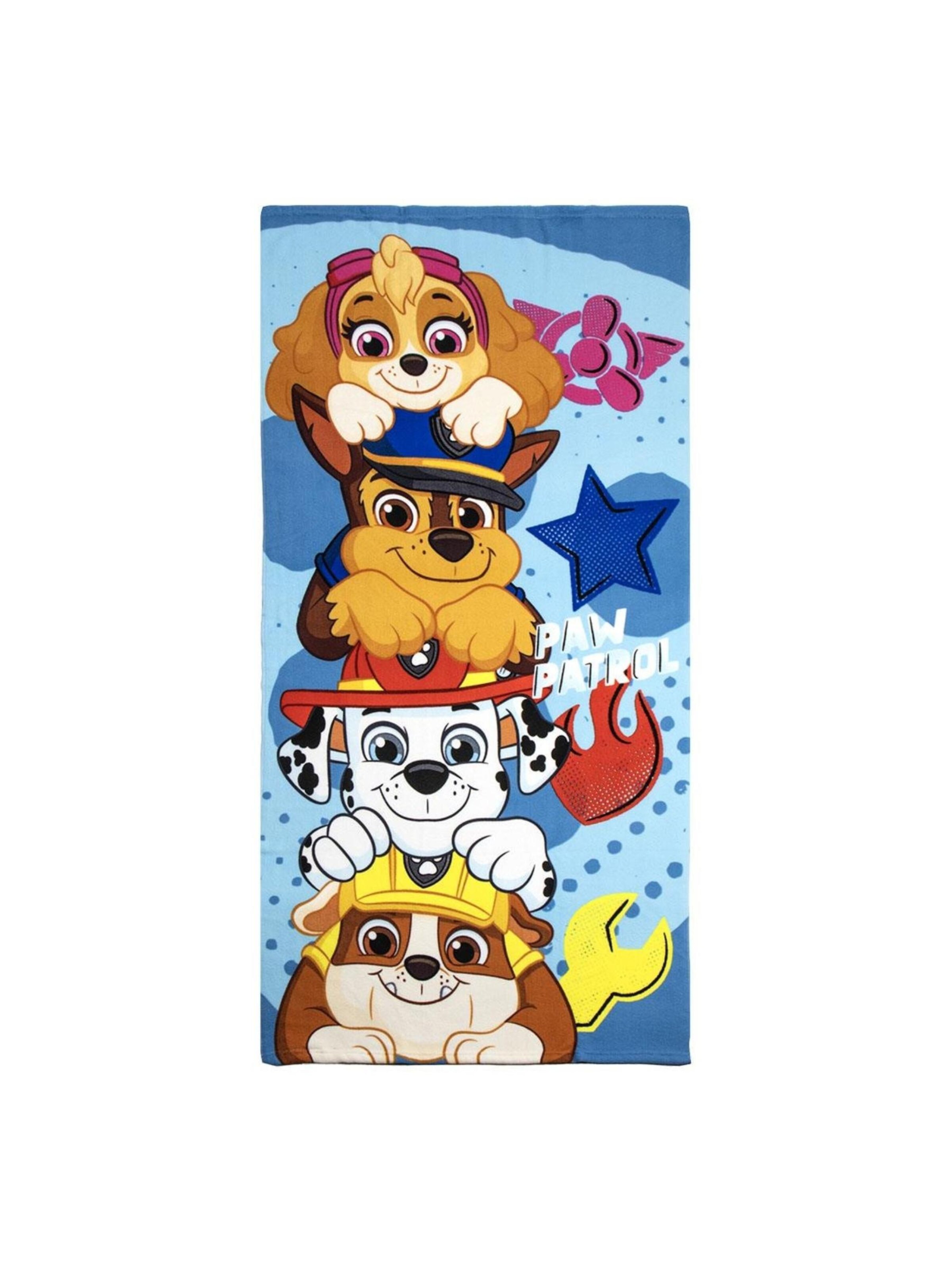 DISNEY Beach Towel 'Paw Patrol-Handtuch' in Blue: front