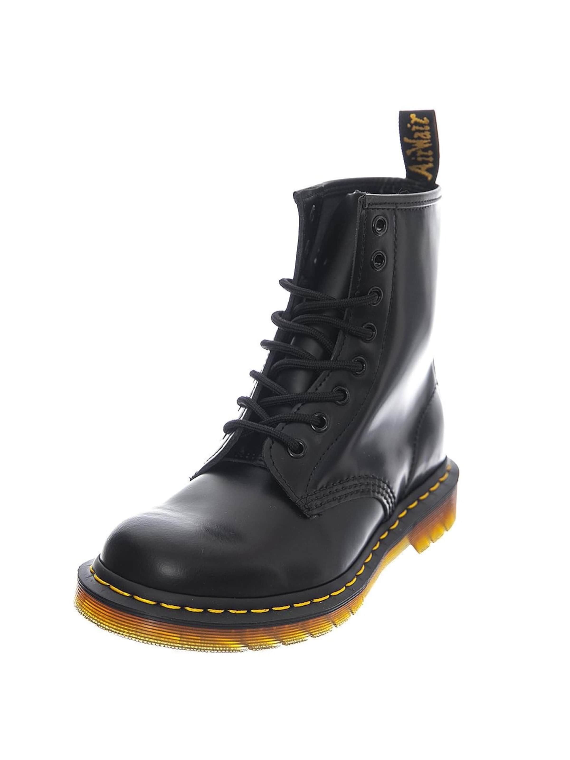 Dr. Martens Kozaki '1460 Black Smooth' w kolorze czarny: przód