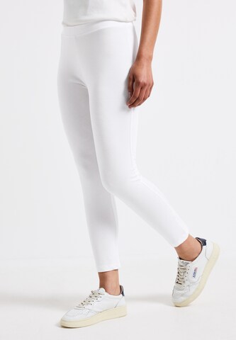 STREET ONE Skinny Leggings in Weiß: Vorderseite