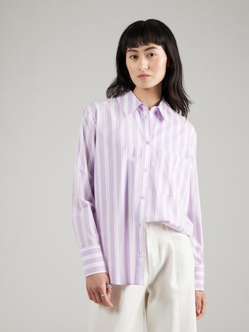 River Island Blouse in Lila: voorkant