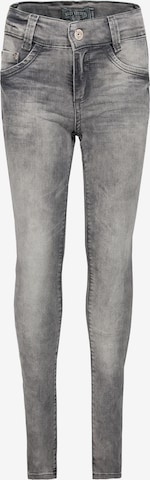 BLUE EFFECT - Skinny Vaquero en gris: frente