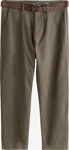 Nextregular Chino hlače - siva boja: prednji dio