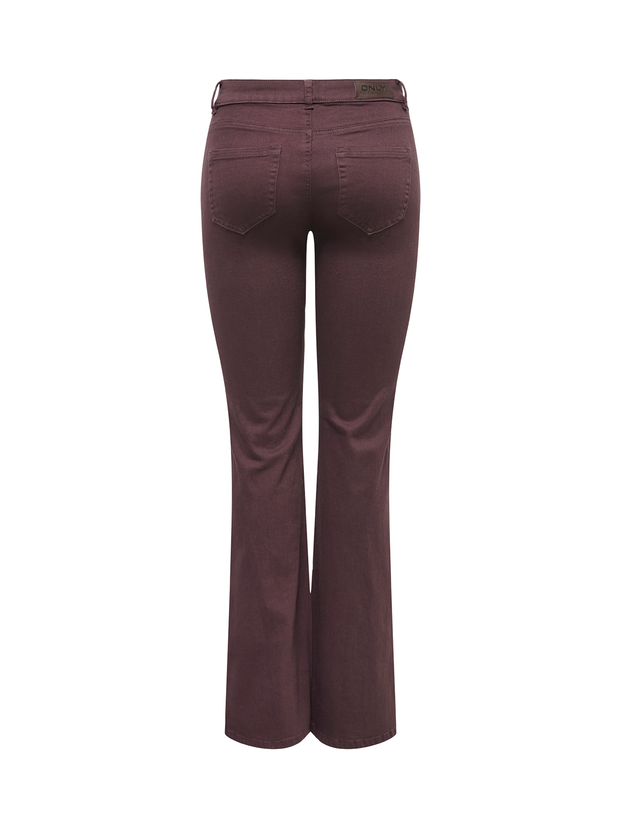 ONLY Flared Hose 'ONLBLUSH' in Braun