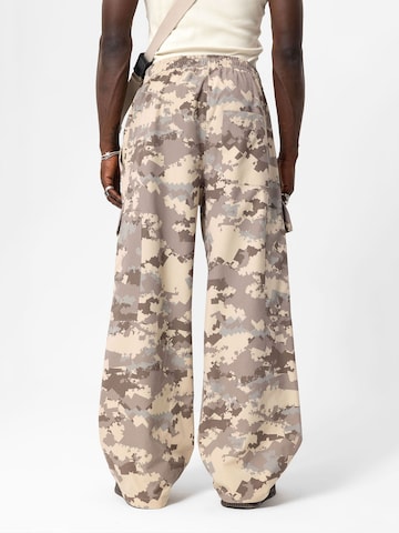 Loosefit Pantaloni 'Freeport' di VAMOS CLO in beige