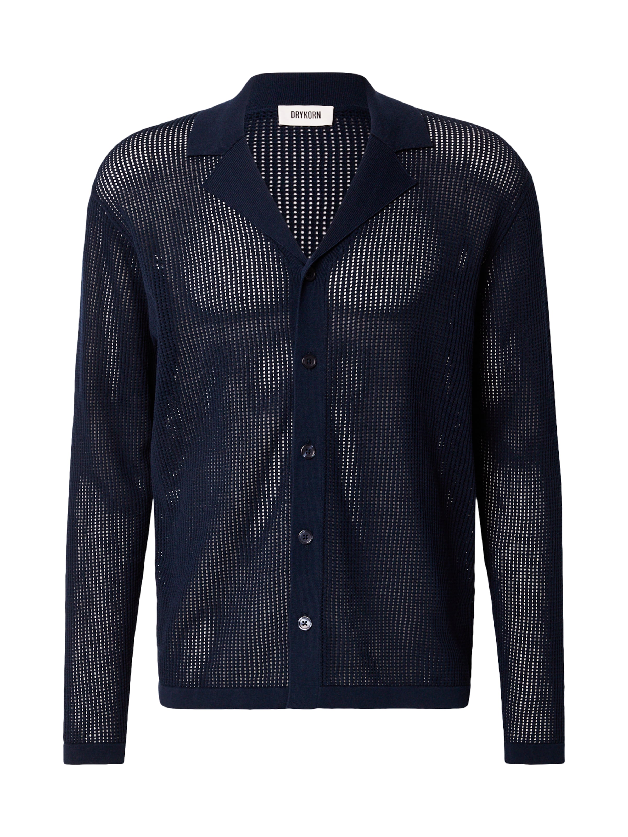 DRYKORN Вязаная кофта 'RAYMONT 10' в Синий: спереди