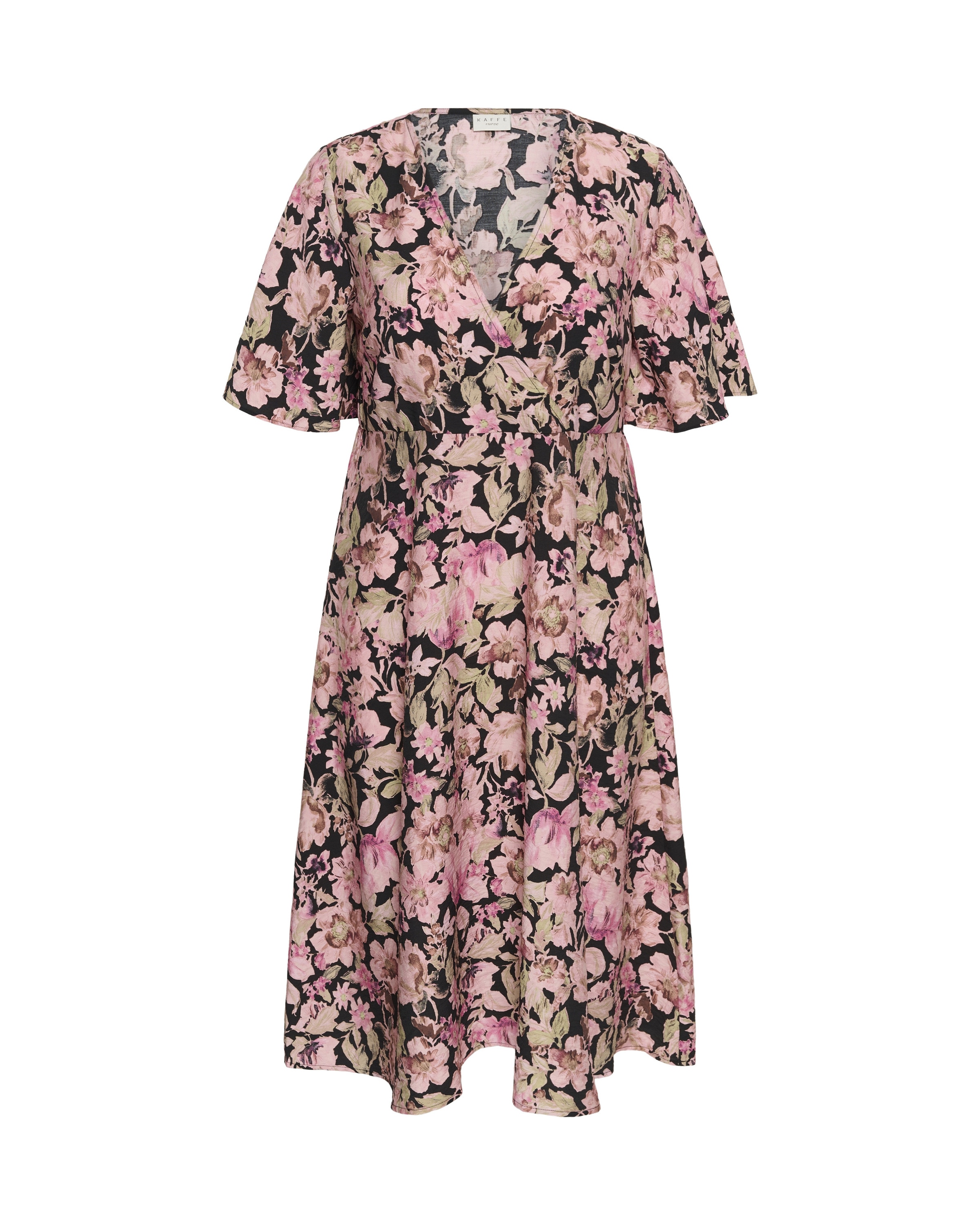 KAFFE CURVE - Vestido en rosa: frente
