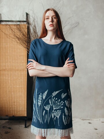 RADADA Jurk 'MEADOW' in Blauw