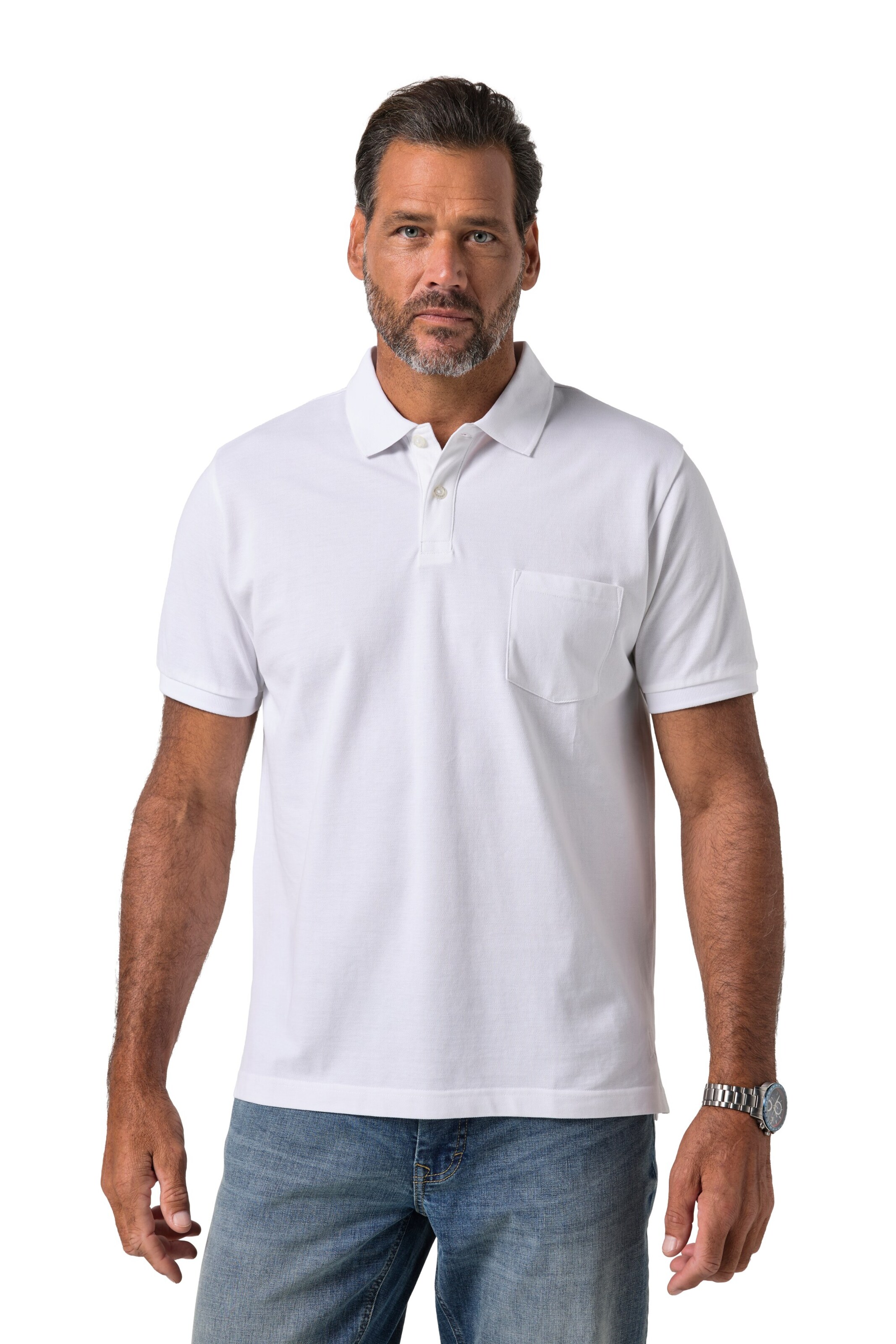 JP1880 Shirt in White: front