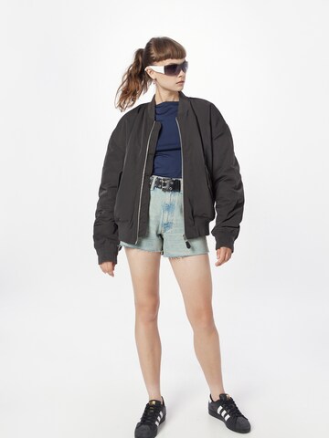 TOPSHOPregular Traperice - plava boja