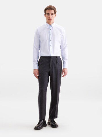 Coupe slim Chemise business SEIDENSTICKER en bleu