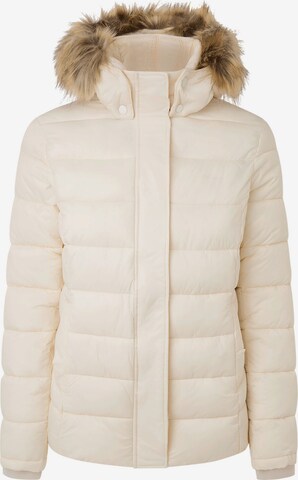 Pepe Jeans Winter Jacket 'MAY' in Beige: front