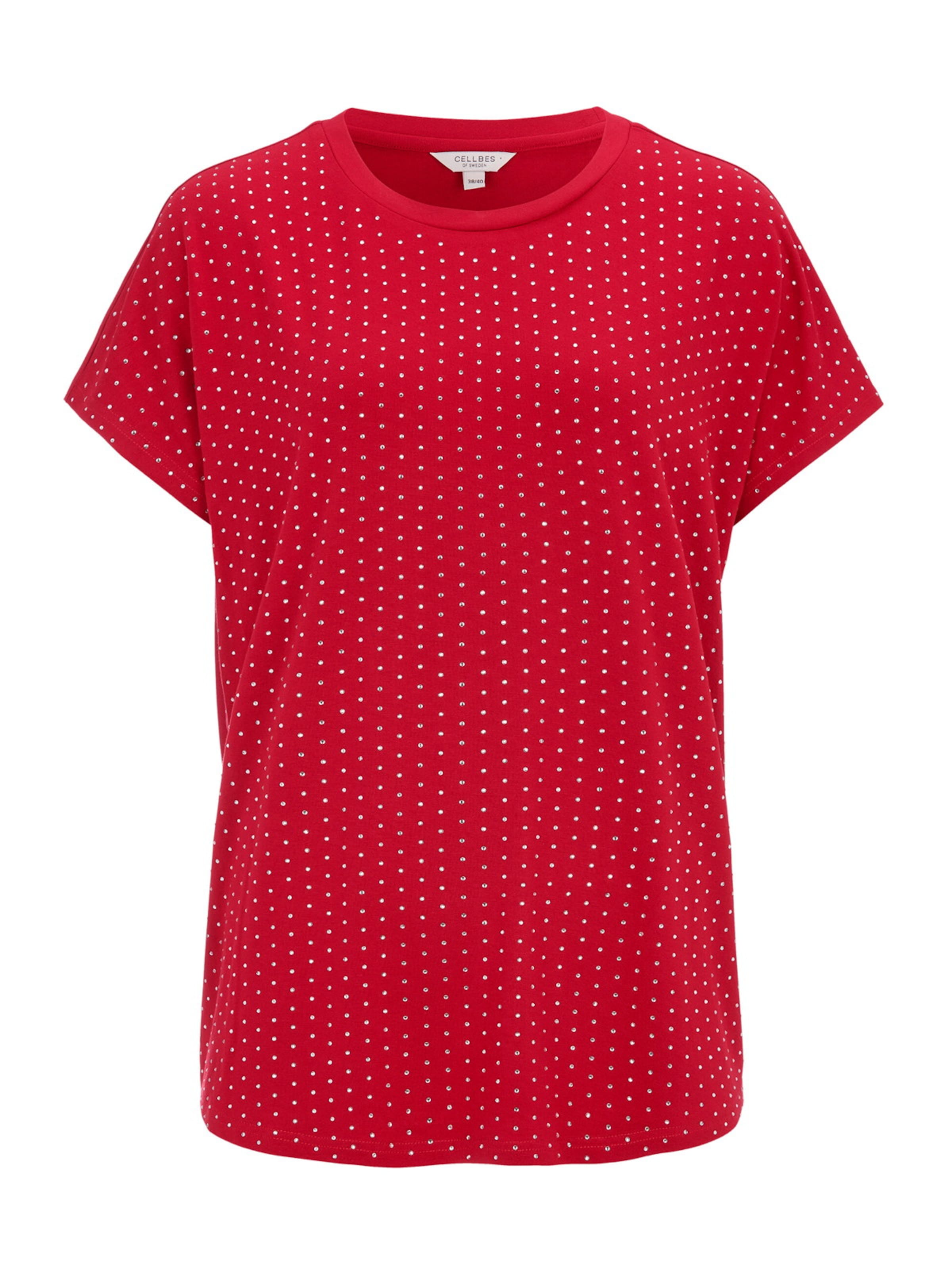 Cellbes of Sweden Shirt in XS-S in rot, Produktansicht