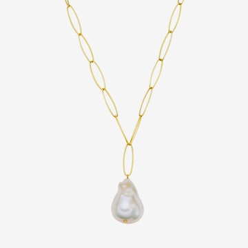 Valero Pearls Necklace in Gold