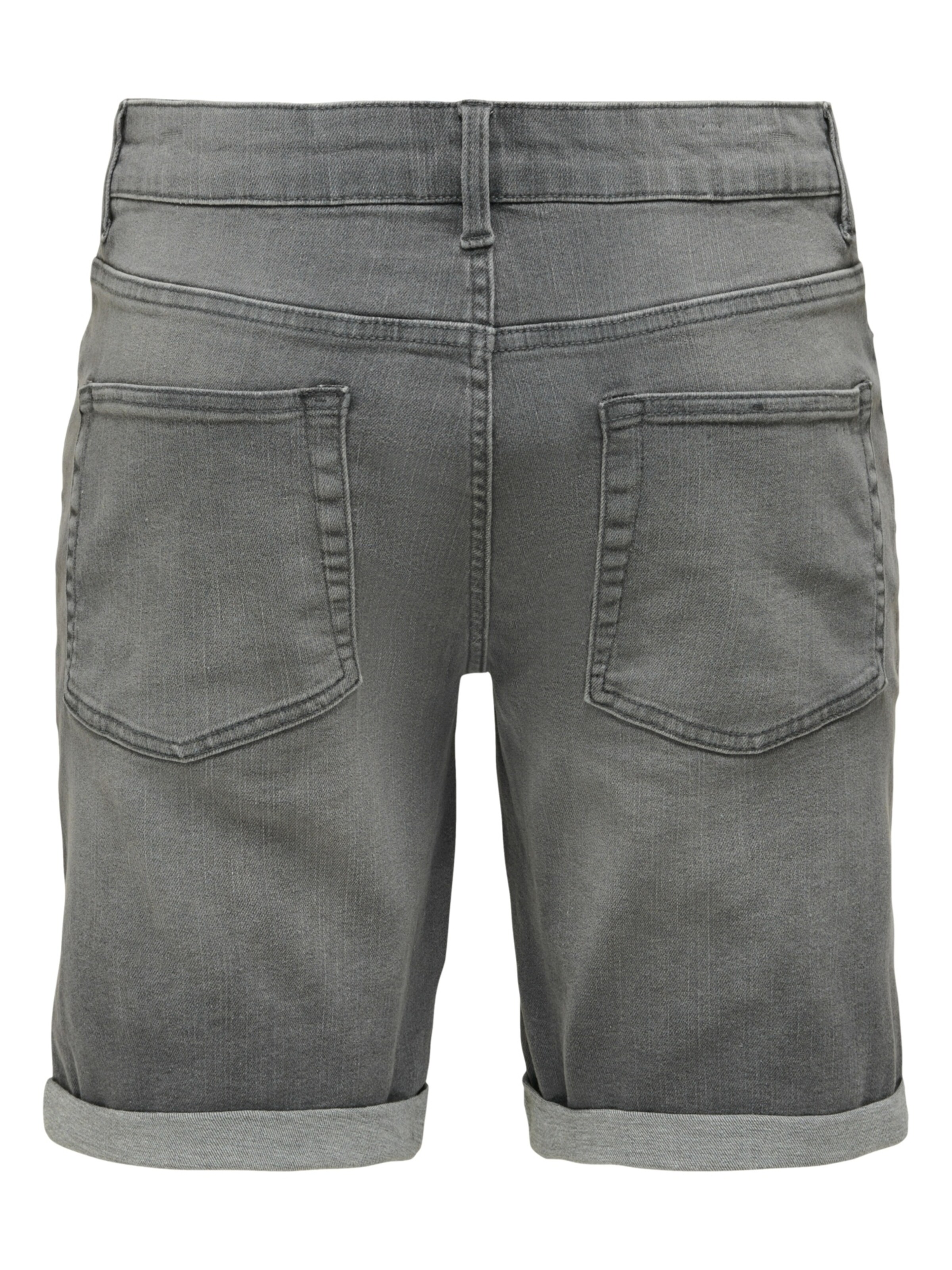 Only & Sons Regular Shorts 'Ply 6186' in Grau