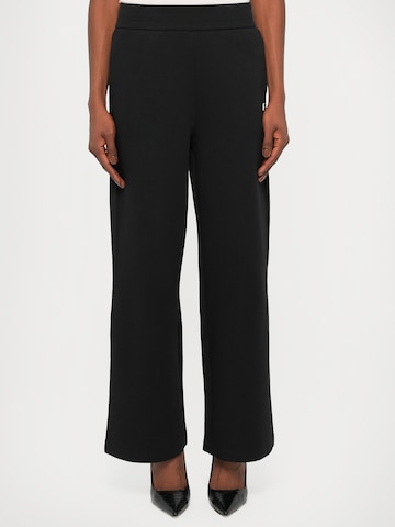 ARMANI EXCHANGE Loosefit Nadrág - fekete: elől