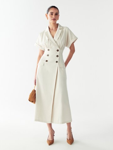 Willa Dress 'Elise' in Beige: front