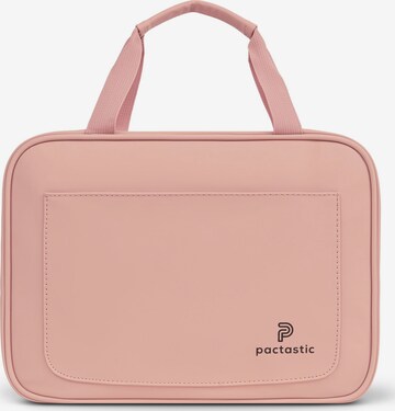 Pactastic Toiletry Bag 'Urban Collection' in Pink: front