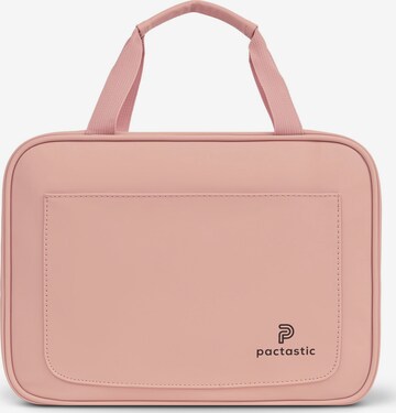 Trousses de toilette 'Urban Collection' Pactastic en rose : devant