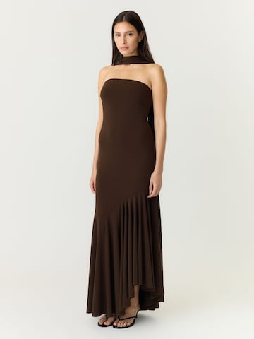YAS Kleid 'YASGodita' in Braun