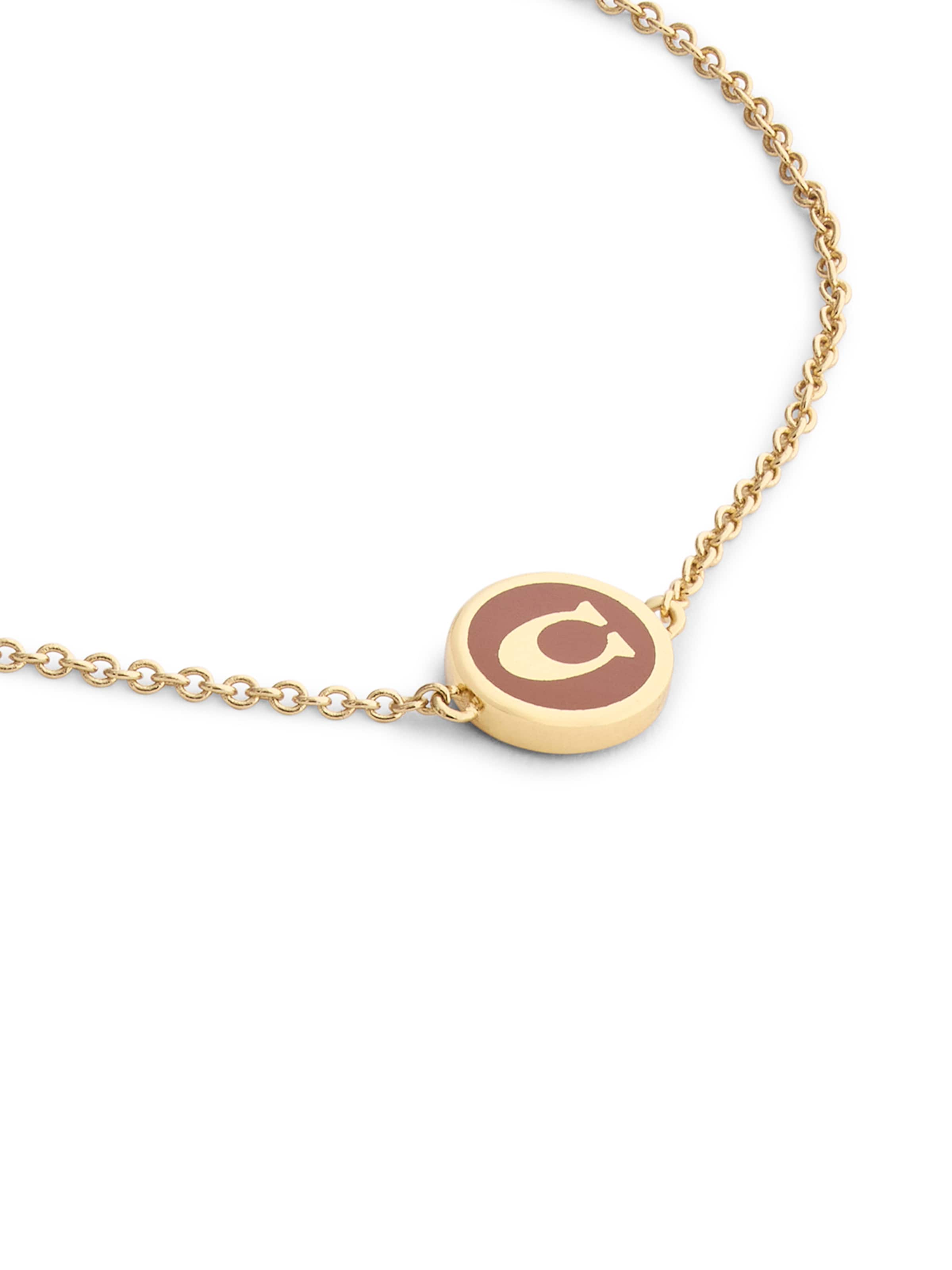 auksinė COACH Apyrankė 'Signature C'
