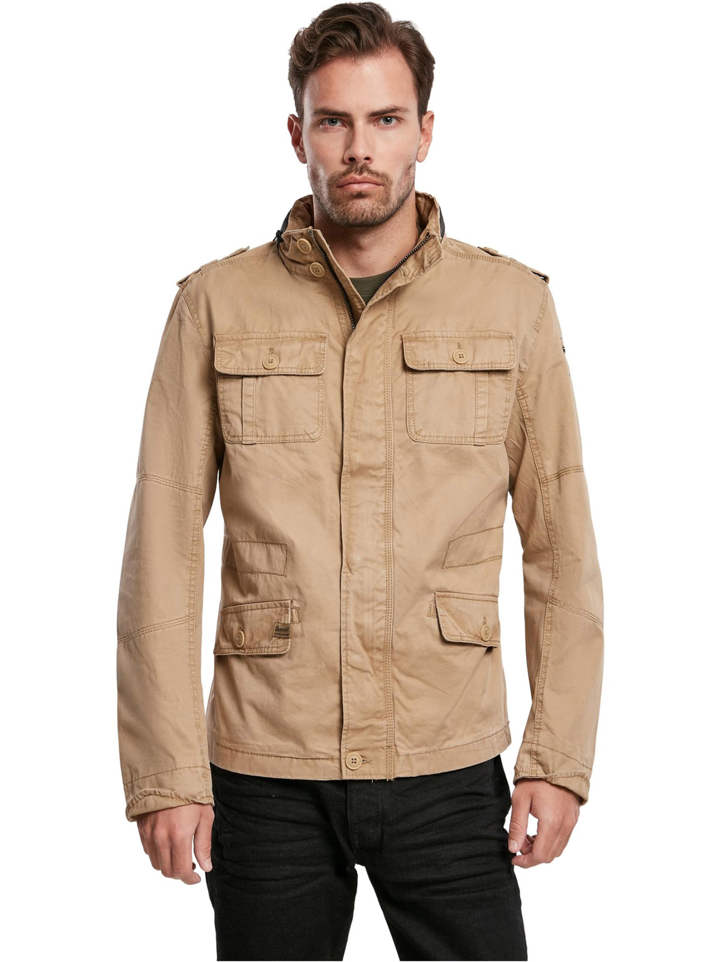 Brandit Overgangsjakke 'Britannia' i beige