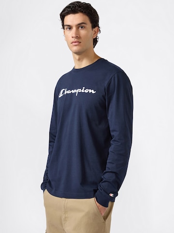 Champion Authentic Athletic Apparel Koszulka w kolorze niebieski: przód