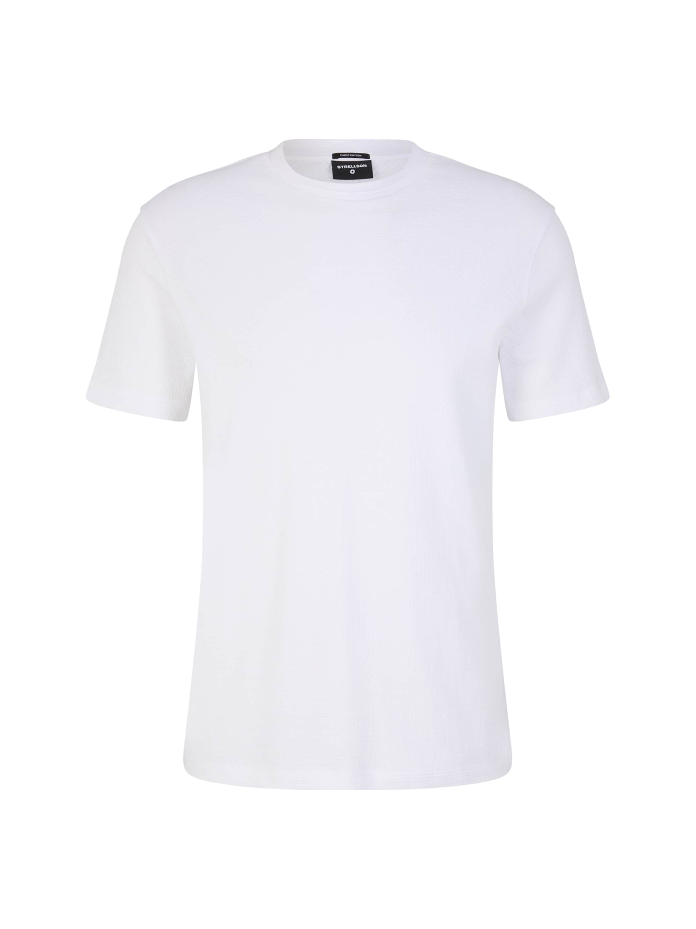 T-Shirt 'Fisher' STRELLSON en blanc : devant