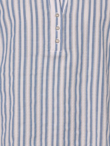Marie Lund Bluse in Blau