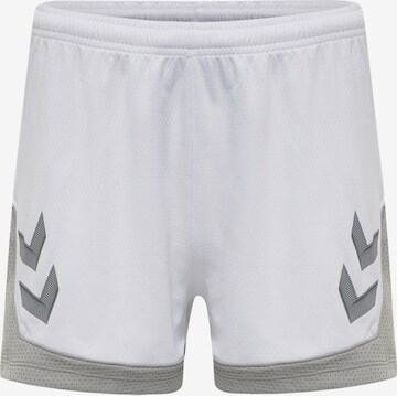 Regular Pantalon de sport 'Lead' Hummel en gris : devant