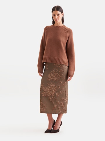 Pull-over SEIDENSTICKER en marron