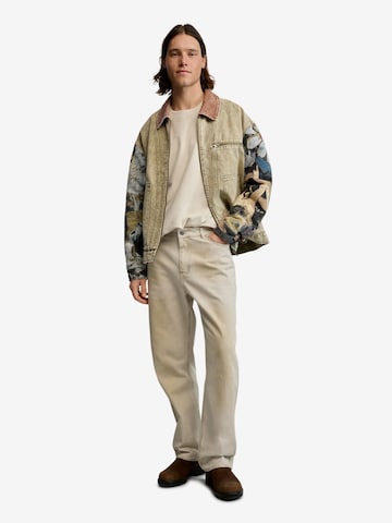 Desigual - Loosefit Pantalón en beige