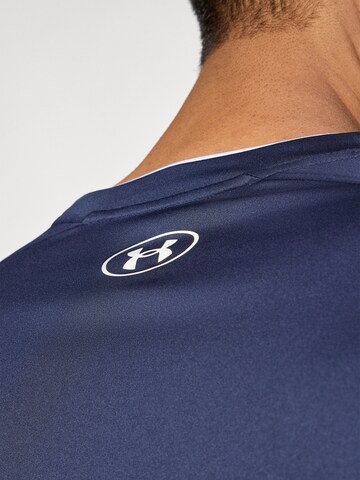 UNDER ARMOUR Functioneel shirt 'Challenger Train SS' in Blauw