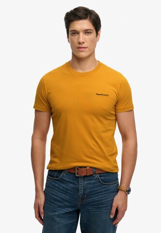 T-Shirt 'Essential Company' Superdry & Co en orange : devant