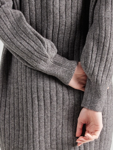 JDY Knit dress 'JDYANA' in Grey